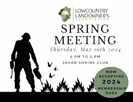 Imagem principal do evento Lowcountry Landowner's Association Meeting