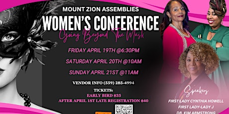 Women's Conference - Going Beyond the Mask