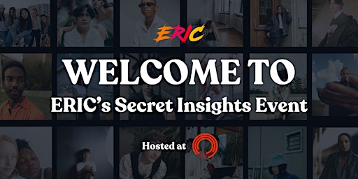 Imagen principal de ERIC's Secret Data & Insights Event