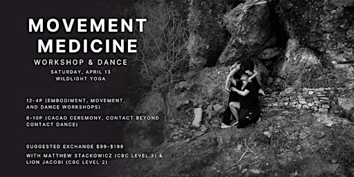 Imagem principal do evento MOVEMENT MEDICINE: A journey into movement, embodiment, healing, and dance