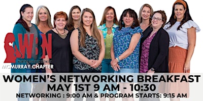 Image principale de Women's Networking Breakfast: Hosted By WBN McMurray Chapter