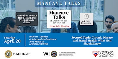 Mancave Talks: Chronic Disease and Sexual Health: What Men Should Know primary image