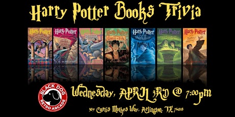 Harry Potter Books Trivia at Black Dog Arcade primary image