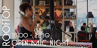 Rooftop Open Mic Night primary image
