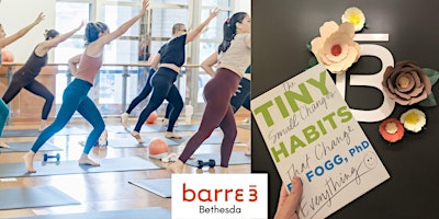 Imagem principal do evento Barre + Book: Tiny Habits (April 2024)