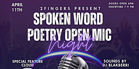 Spoken Word Poetry Open Mic Night