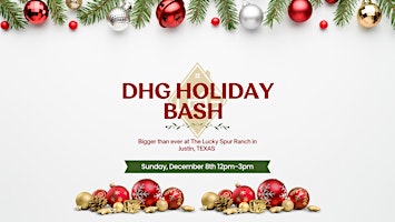 DHG Holiday Bash 2024  primärbild