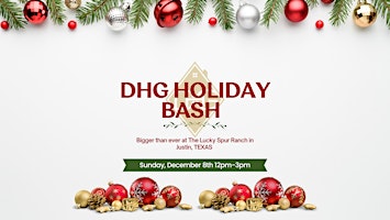 Image principale de DHG Holiday Bash 2024