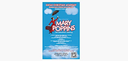 Imagen principal de LCA presents Mary Poppins - Saturday Night