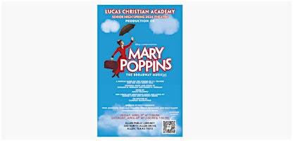 LCA presents Mary Poppins - Saturday Matinee primary image