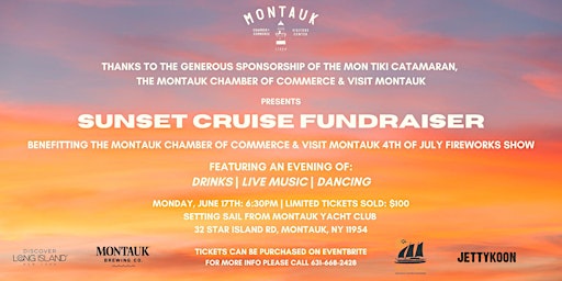 Image principale de Sunset Cruise Fundraiser