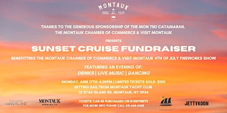 Sunset Cruise Fundraiser