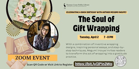 "The Soul of Gift Wrapping" Book Talk with Author Megumi Inouye (Online)