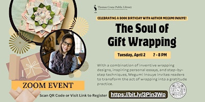 Hauptbild für "The Soul of Gift Wrapping" Book Talk with Author Megumi Inouye (Online)
