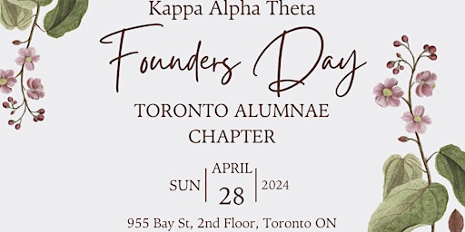 Image principale de KAΘ 2024 Founders Day Event (Rescheduled)