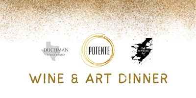 Wine and Live Art Dinner at Potente primary image
