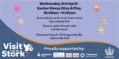 Imagem principal do evento Half Term Easter Messy Play Session