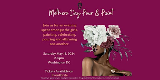 Imagem principal do evento Speak Your Peace Presents "Mother's Day Paint and Pour"