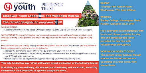 Empower Youth Leadership and Wellbeing Retreat primary image