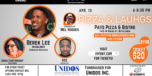 Imagem principal do evento Pizza & Laughs (Part 3)