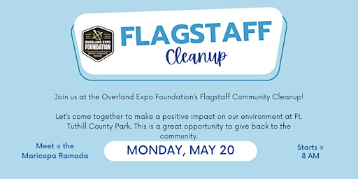 Image principale de Overland Expo Foundation's Flagstaff Community Cleanup