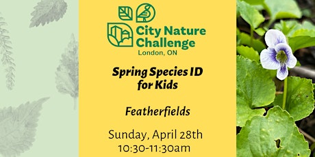 Spring Species ID for Kids