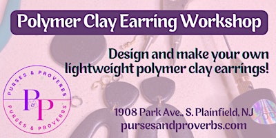 Primaire afbeelding van Let's Clay! - Polymer Clay Earring Workshop