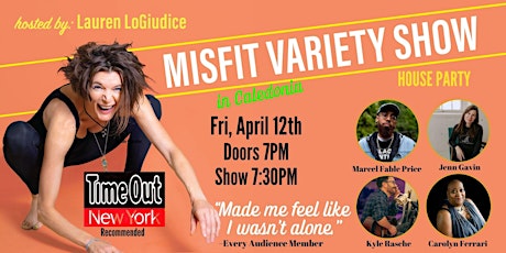 Misfit Variety Show: Ancestry Dot Comedy *** Time Out Pick! ***