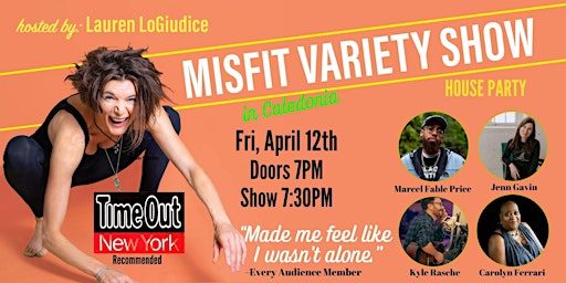 Image principale de Misfit Variety Show: Ancestry Dot Comedy *** Time Out Pick! ***