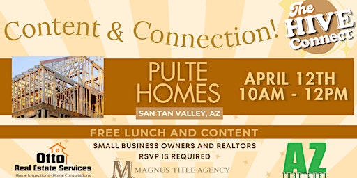 Content & Connection at Pulte Homes w/ The HIVE Connect primary image