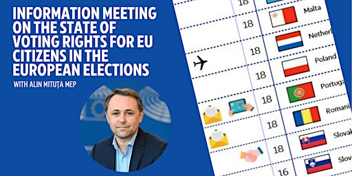 Primaire afbeelding van Information meeting on the state of voting rights for EU citizens