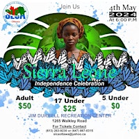 Imagem principal do evento 63rd Sierra Leone Independence Celebration.
