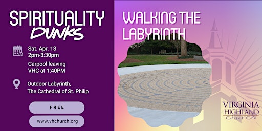 Imagem principal do evento Spirituality Dunks: Walking the Labyrinth