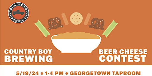 Immagine principale di 2024 Country Boy Brewing Beer Cheese Contestant Sign Up 
