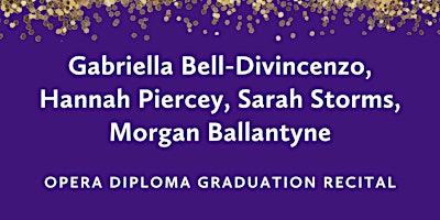 Graduation Recital: Opera Diploma primary image