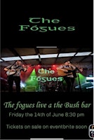Hauptbild für The Fogues live at the Bush bar
