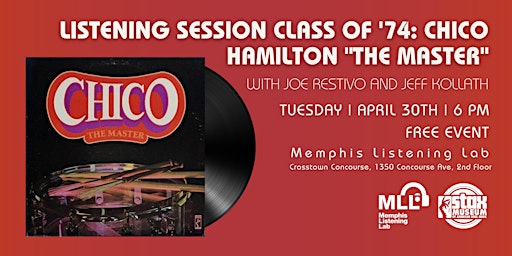 Primaire afbeelding van Class of '74: Chico Hamilton "The Master" With Joe Restivo and Jeff Kollath