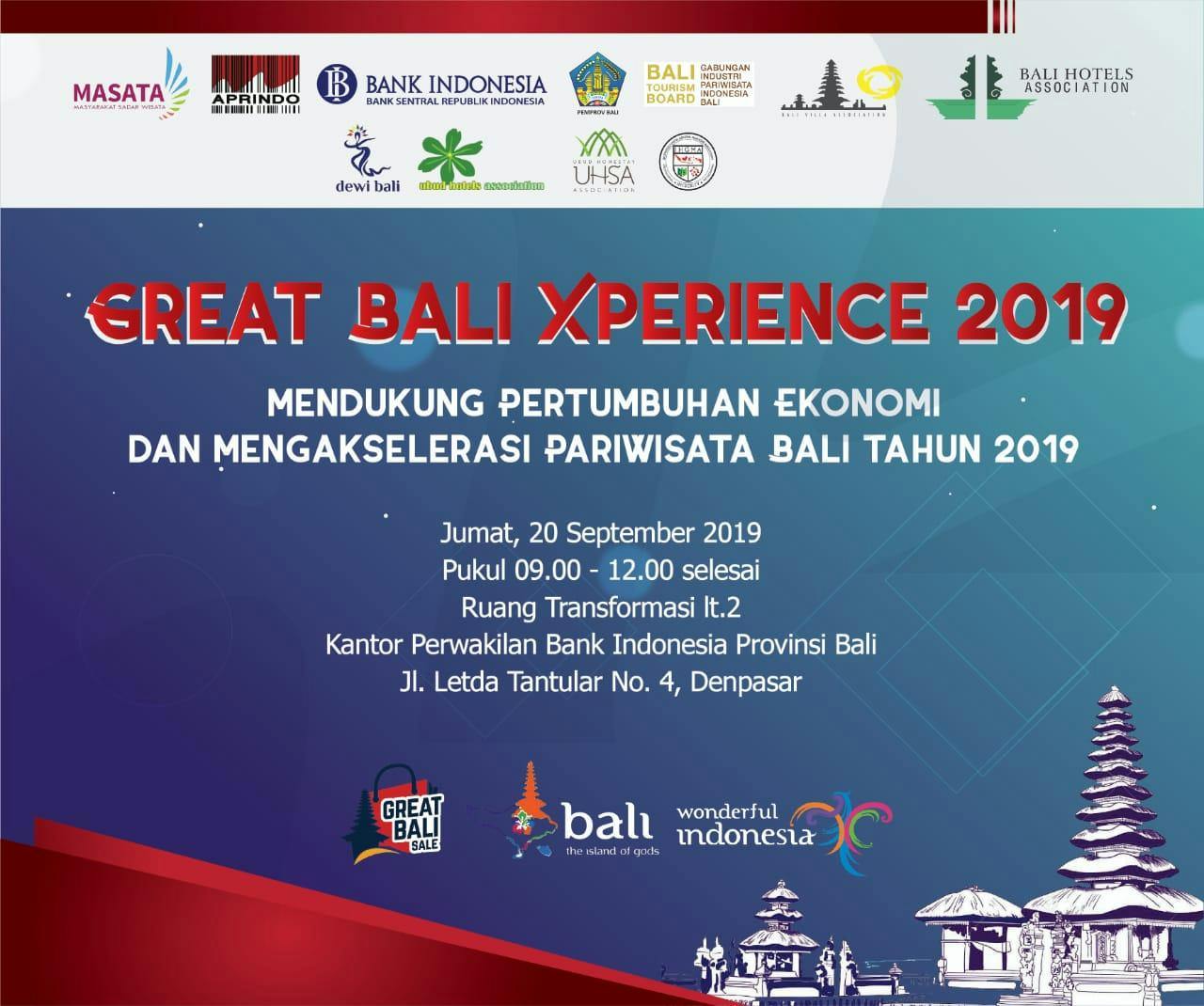 Sosialisasi Great Bali Xperience 2019