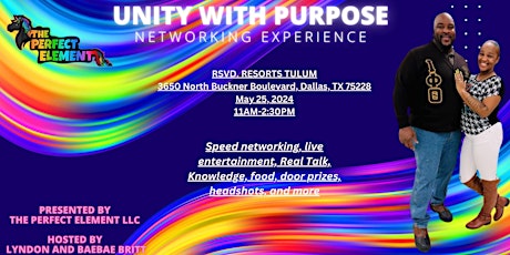 Unity with Purpose Networking Experience