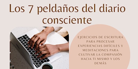 Presentación de talleres de escritura y mindfulness: Los 7 peldaños del diario consciente