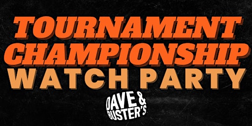 Image principale de Tournament Championship Watch Party