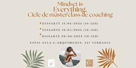 Màsterclass Gestió Emocional 18 de maig de 2024  ( 10-12:30 h )