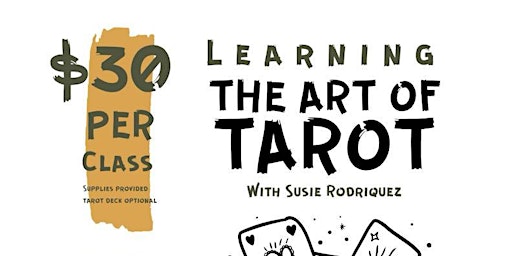 Primaire afbeelding van The Art of Tarot: Class 1 Elements & Numbers