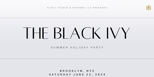 The Black Ivy Summer Holiday Party