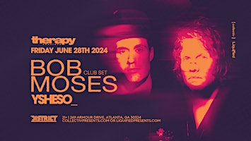 Imagem principal de BOB MOSES (club set)  | Friday June 28th 2024 | District Atlanta