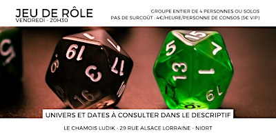 Table de jeu de rôle pour débutants et confirmés primary image