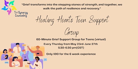 Healing Hearts Teen Grief Support Group