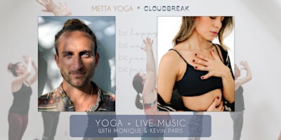 Primaire afbeelding van Yoga + Live Music with Monique & Kevin Paris