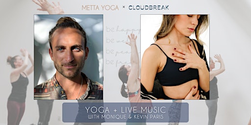 Immagine principale di Yoga + Live Music with Monique & Kevin Paris 