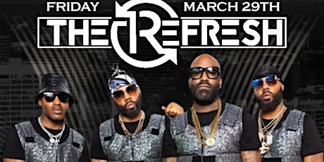 REFRESH FRIDAY Mar. 29: The Luxe Buffet + JAGGED EDGE Live + Afterparty!